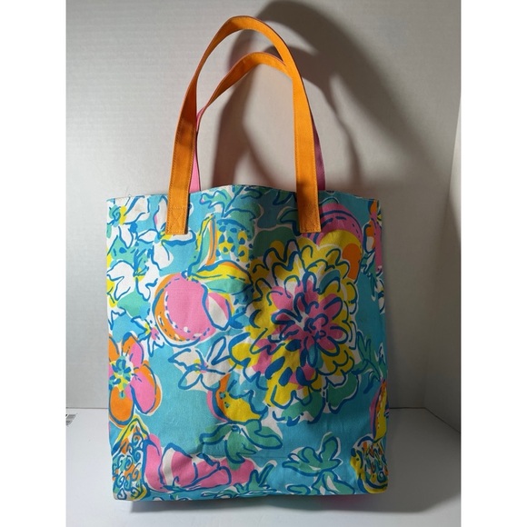 Lily Pulitzer by Estee lauder Floral Tote Bag - Picture 2 of 10